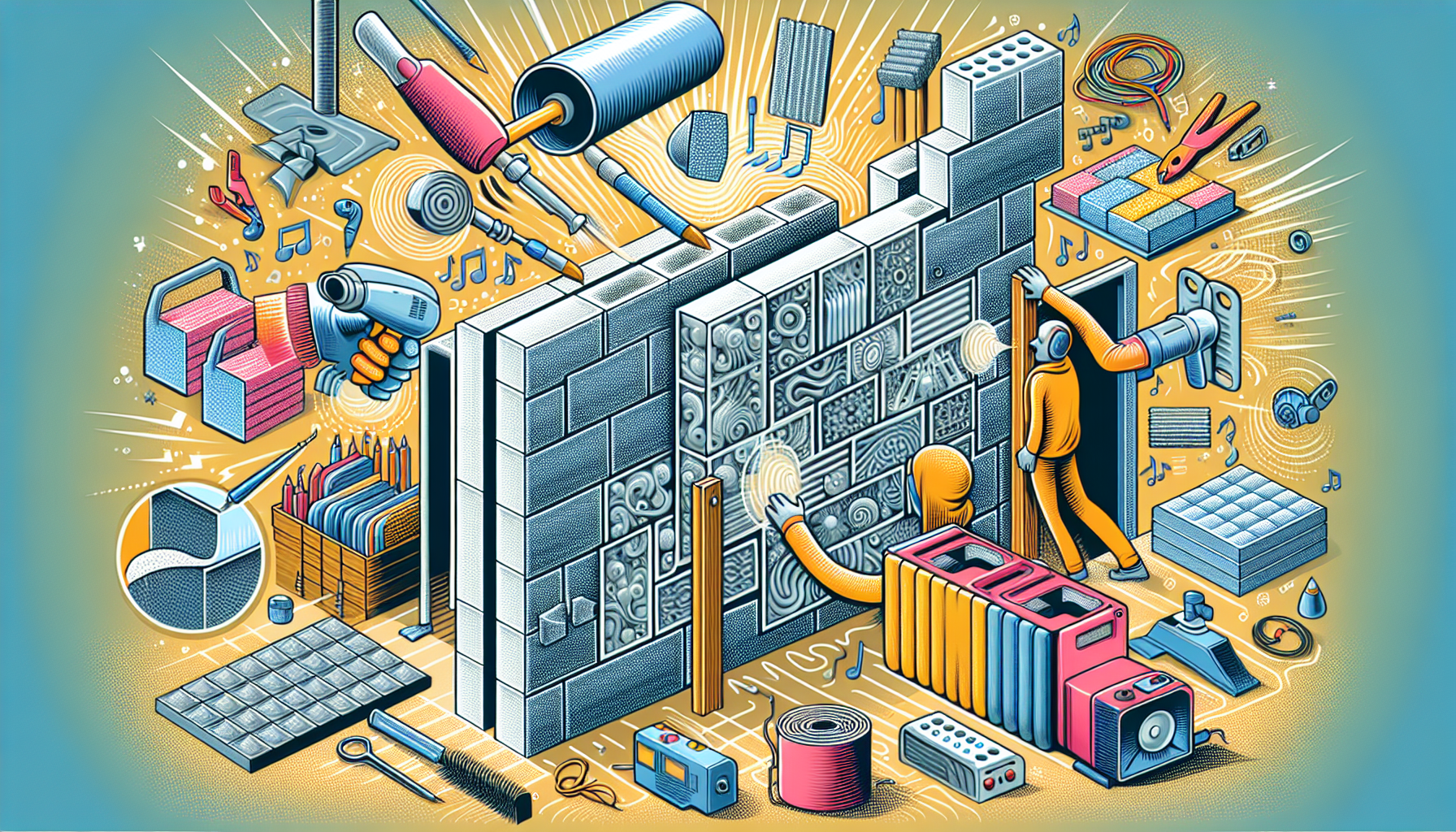 Методы повышения звукоизоляции блоковых стен