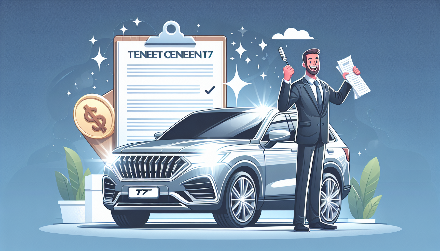 Преимущества покупки автомобиля Tenet T7 в кредит
