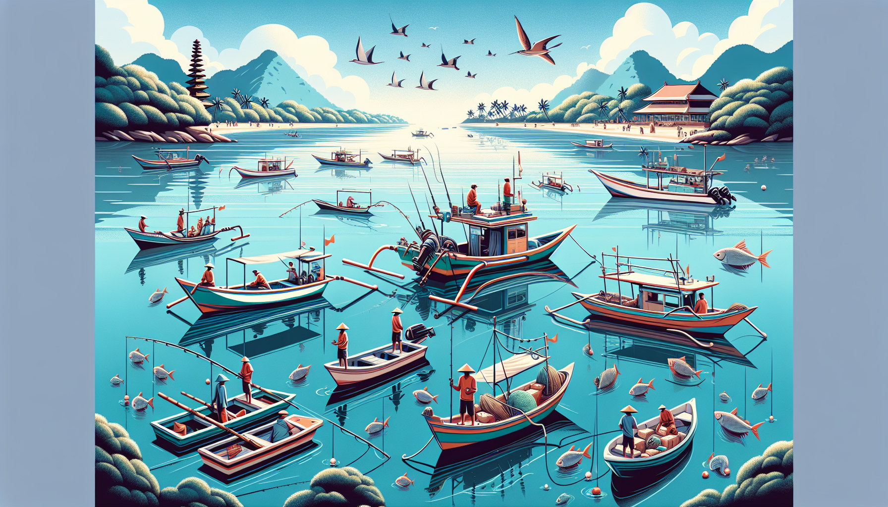 Рыбалка в водах Бали и Нуса-Пениды: катера, яхты, места ловли и трофеи Индийского океана