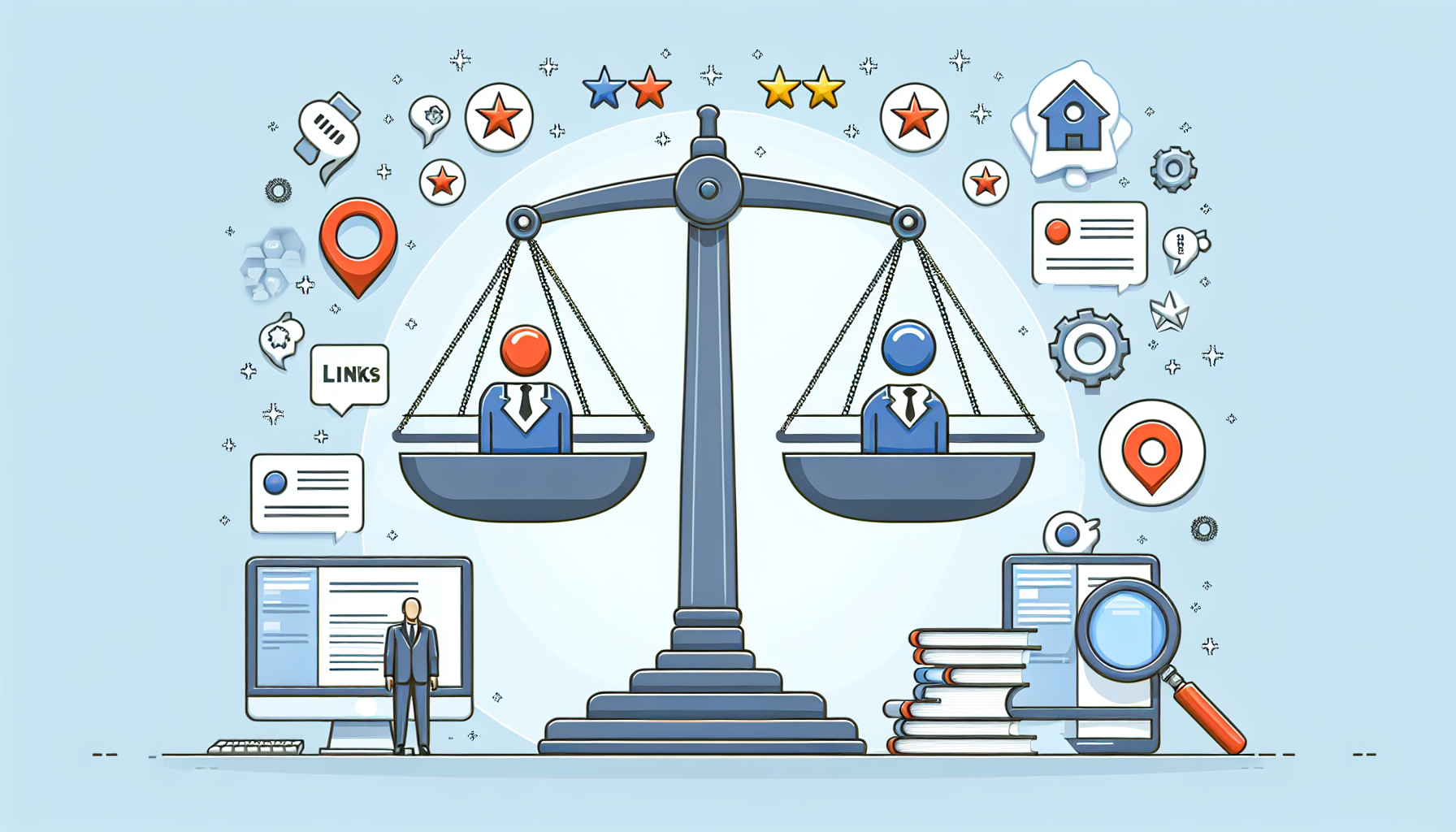 SEO и локальная репутация: значимость отзывов в сравнении со ссылками