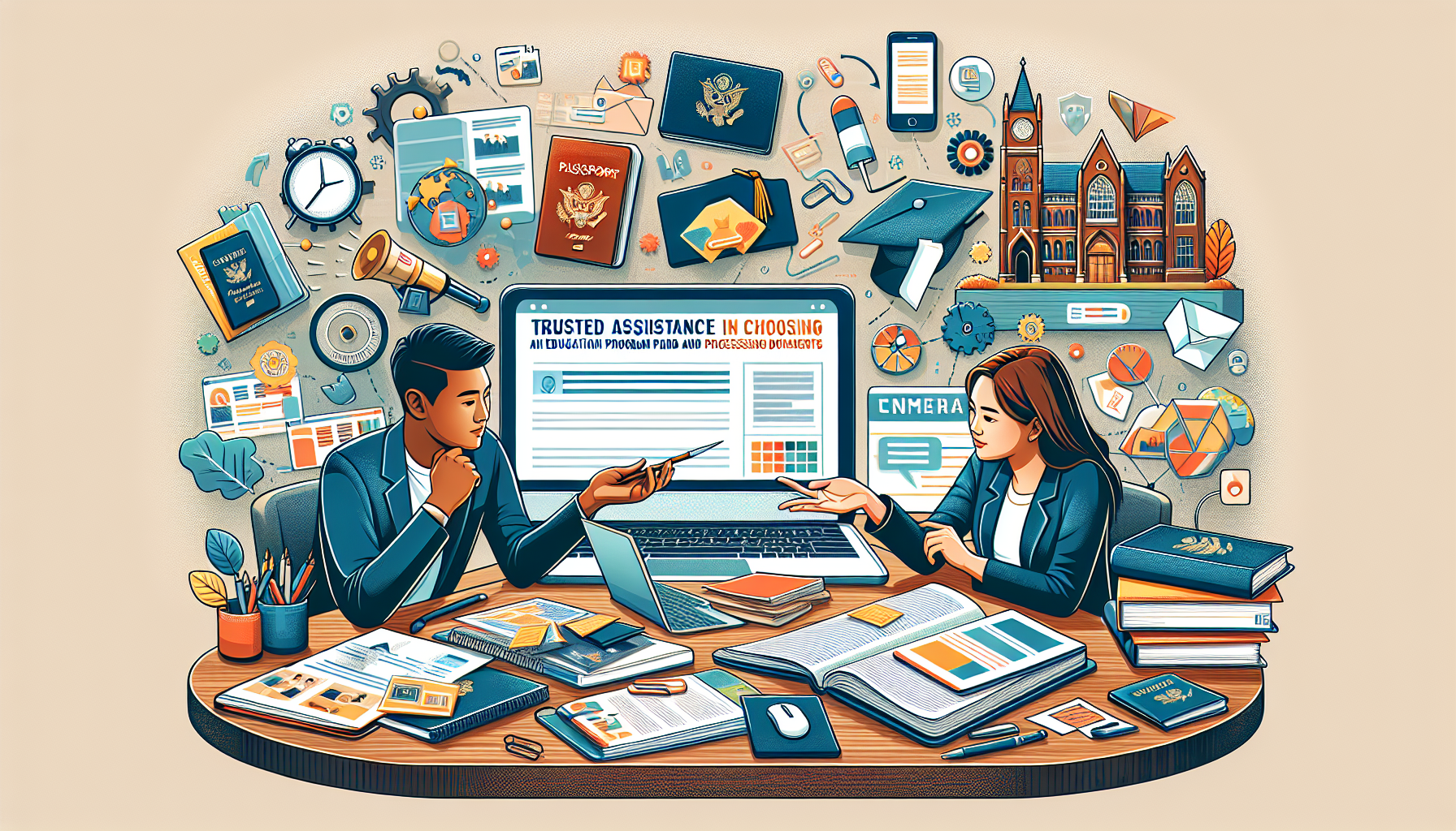 Надежная помощь в выборе учебной программы и оформлении документов